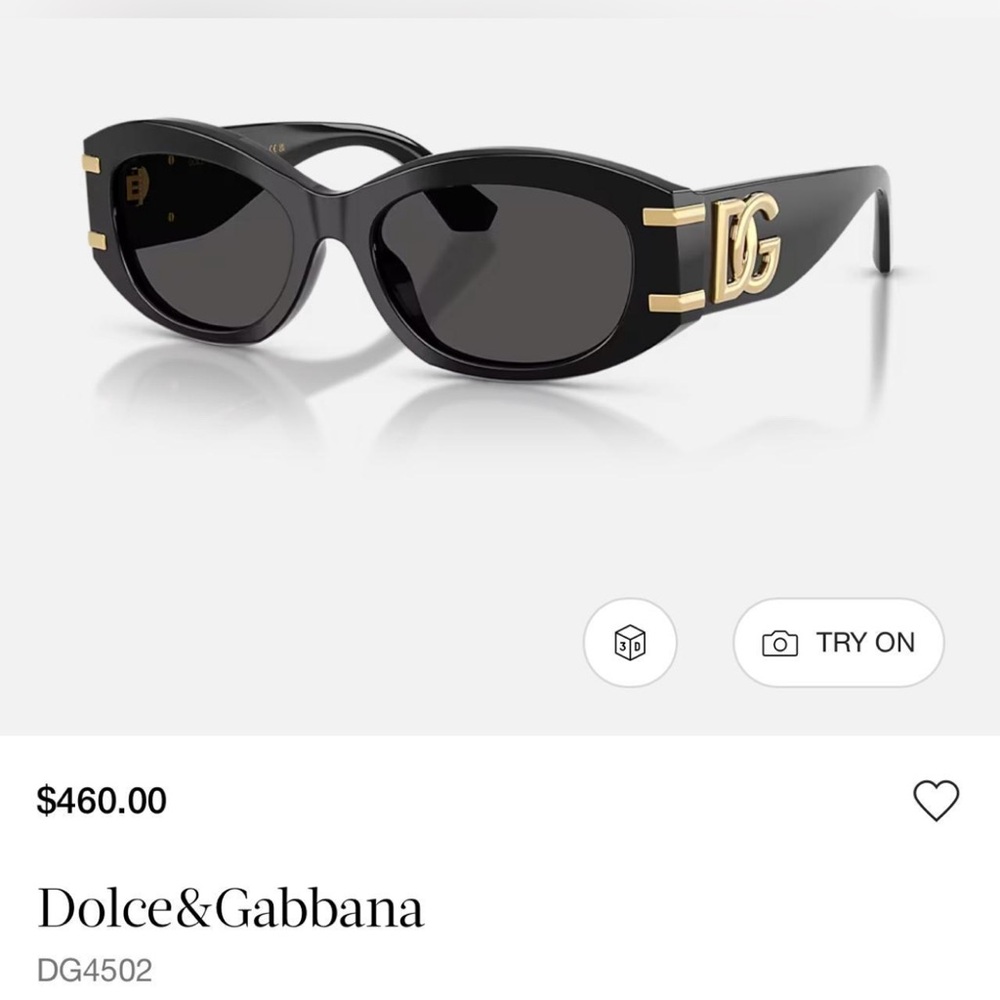 Dolce & Gabbana Black Sunglasses